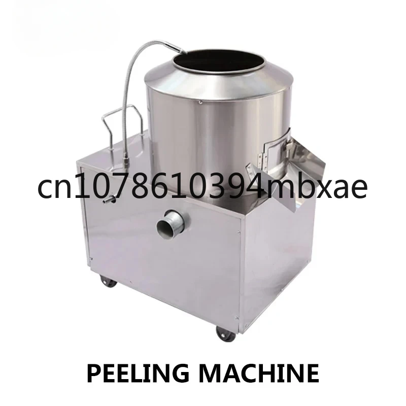 Potato Peeler Automatic Small Stainless Steel Peeling Machine Taro Potato Groundnut Ginger Peeler Commercial