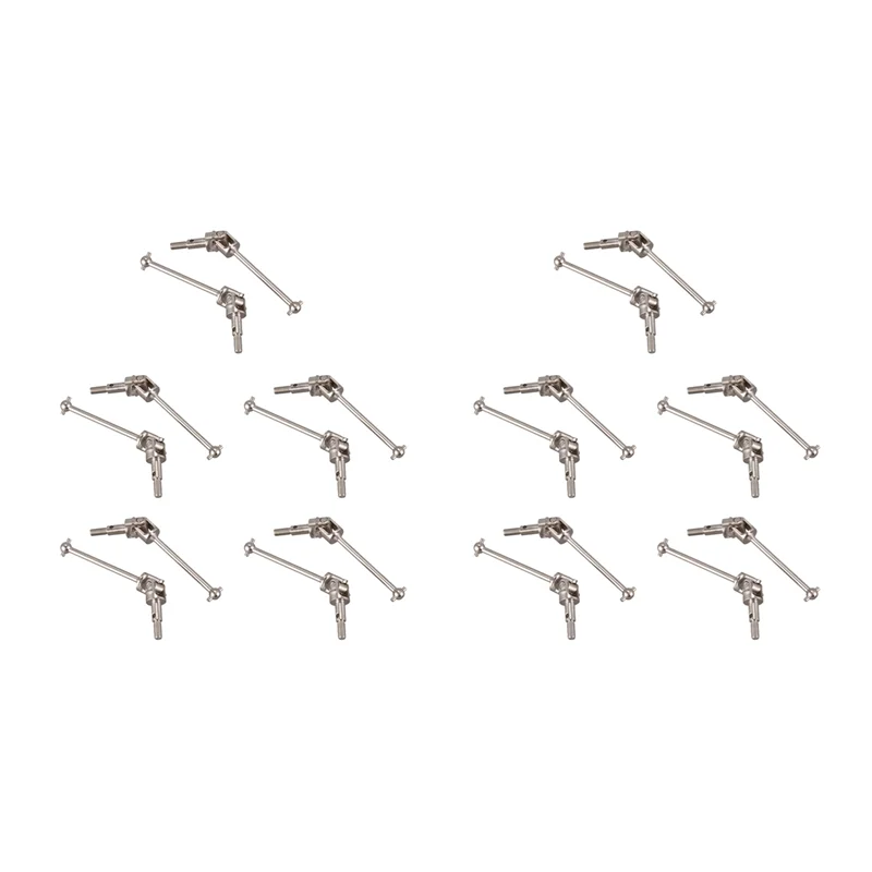 HSP 1/10 부품 업그레이드 용 A14M 122015 HSP 94122/94101/94102 RC 자동차 부품 용 20PCS 알루미늄 범용 드라이브 조인트 샤프트