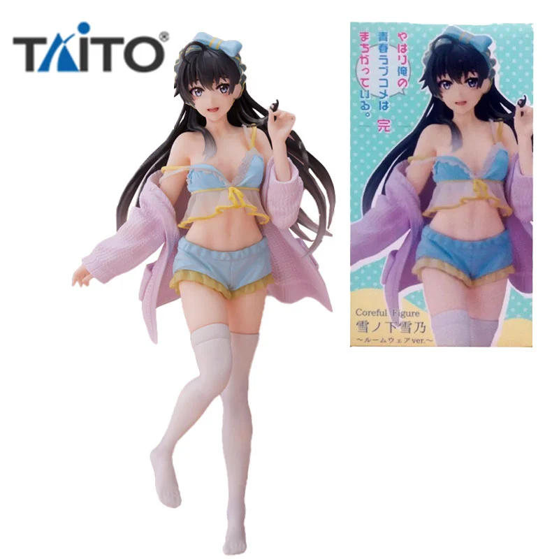 

Taito Original Yukinoshita Yukino 18 Cm Anime Action Figures Toys for Boys Girls Kids Gift Collectible Model Ornaments