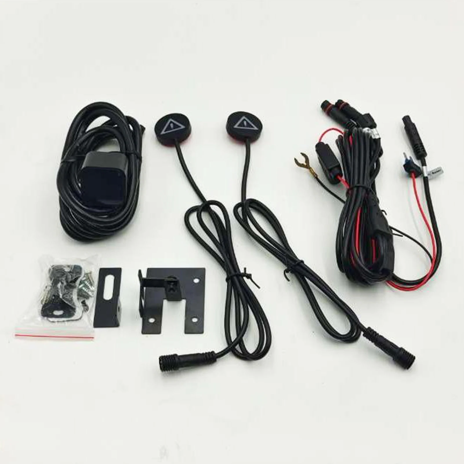 

Motorcycle Blind Spot Detection Moto Blind Spot Radar Detection System Warn Light Microwave Sensor Change Lane Drive Assistance