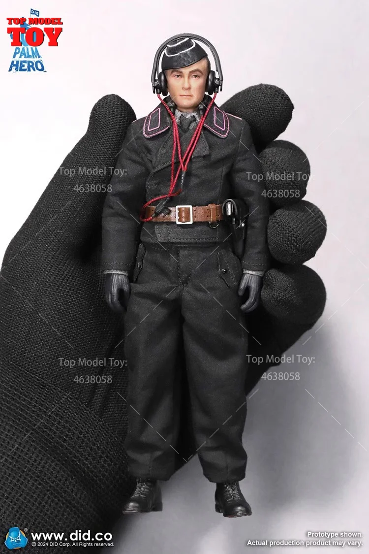 DID XD80027 1/12 Scale WWII German Tank Commander Action Figure Model Body Accessory Full Set 6'' Male Soldier Collectible Toy