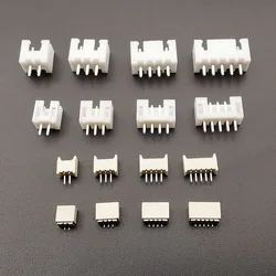 SH 1.0mm / JST 1.25mm / PH 2.0mm / XH 2.54mm Pitch Male Pin Header Housing Connector 2/3/4/5 Pin Plug Shell Terminal Connector