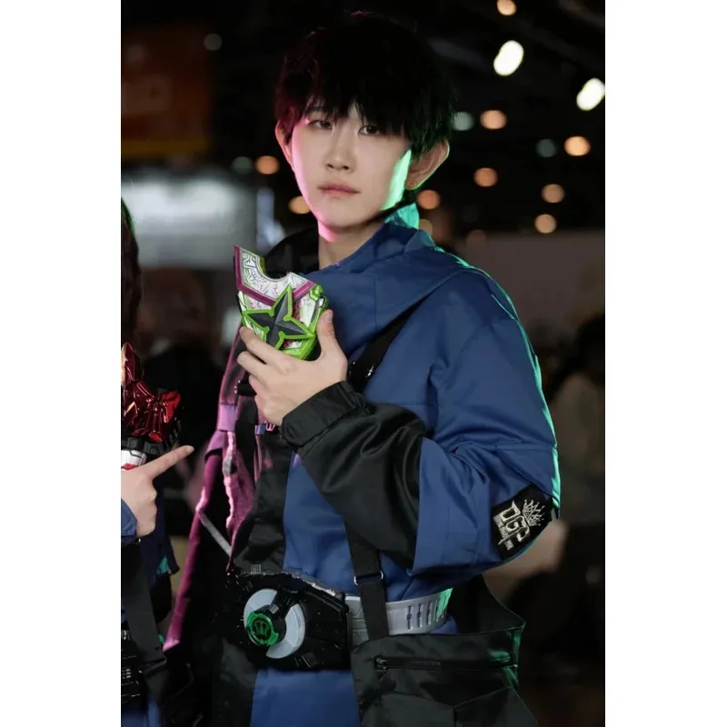 YI01 Anime Kamen Rider Zero Geats CosplayJk8 * @