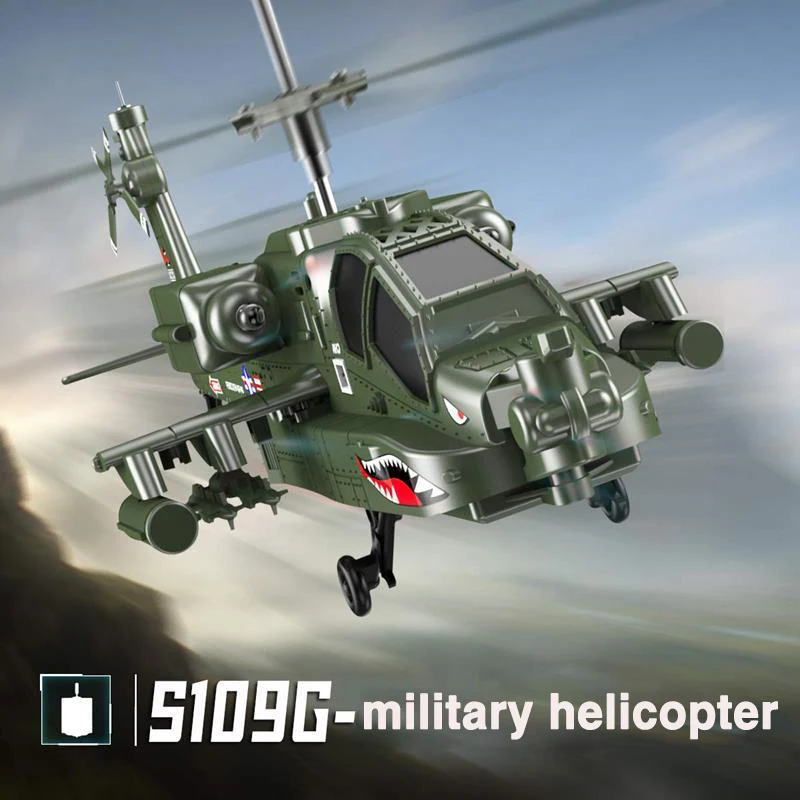 Syma-子供用軍用ヘリコプター,新バージョンs111g/s109g,シミュレーション合金,落下防止,安定した電力,子供用rcおもちゃ,ギフト