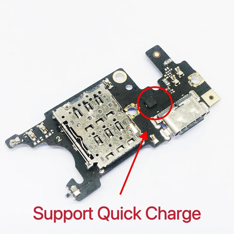 USB Charging Connector Port Board Flex Cable For Motorola Moto Edge 30 Neo Charging Port with Sim Card Reader Repair Parts