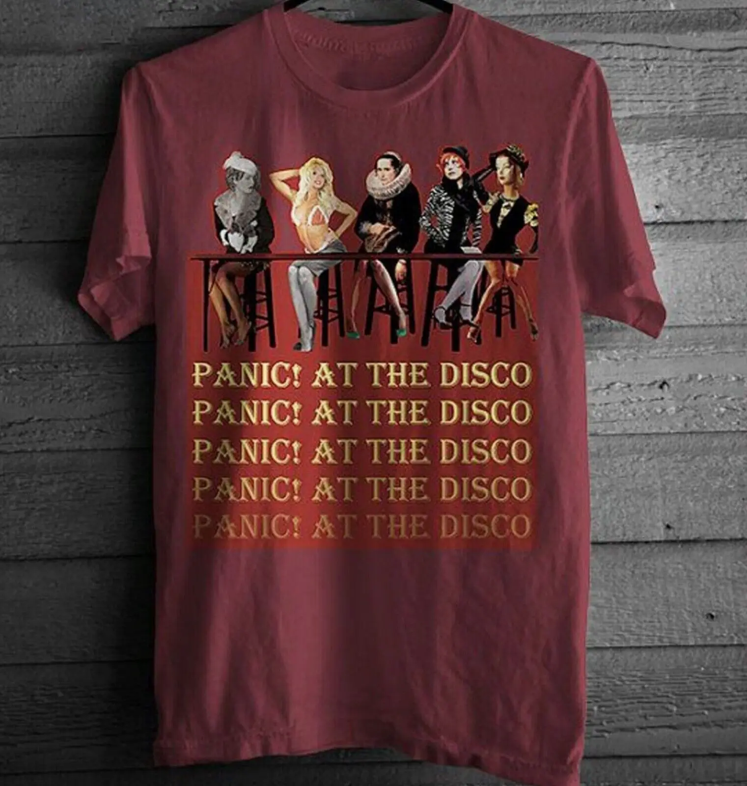 A Fever You Can't Sweat Out Panic At The Disco Red Unisex Full size Shirt