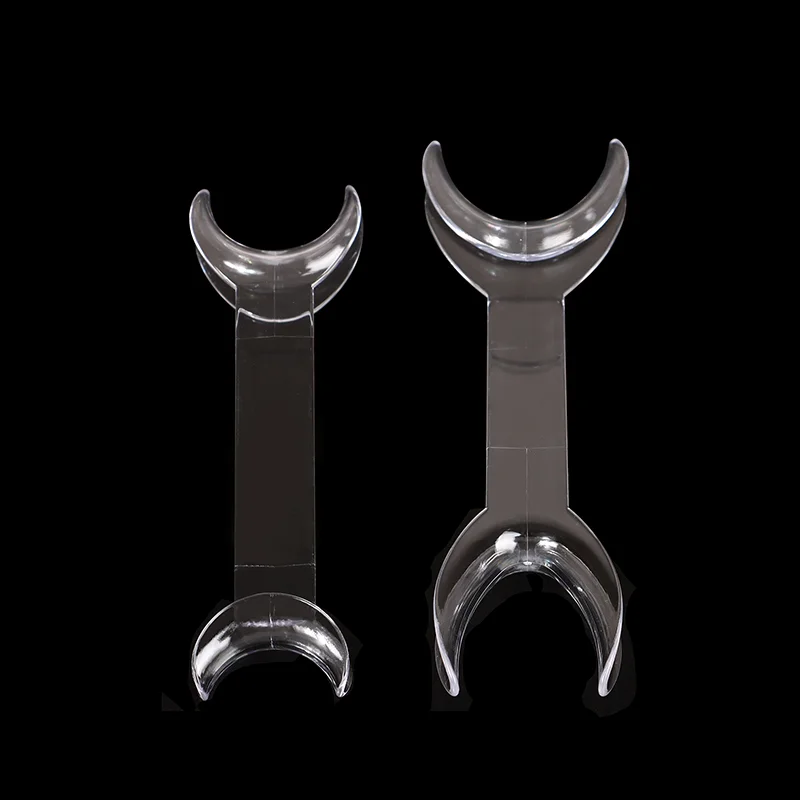 Double Head T-Shape Cheek Lip Retractor, abridor intra-oral dental, expansores bucais, materiais ortodônticos, ferramenta de dentes, 4pcs