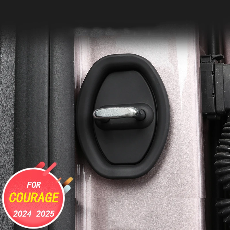 

Аксессуары для украшения салона автомобиля, защитная крышка с пряжкой дверного замка, защитный чехол для Voyah Courage 2024 2025