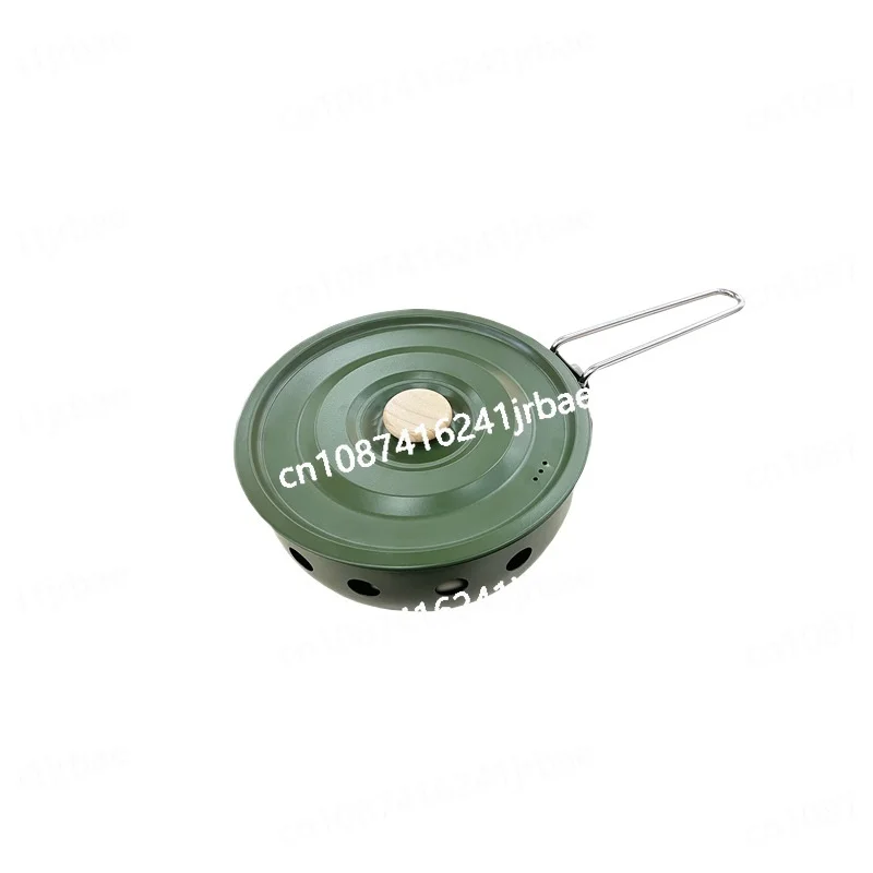 

Встроенная кассетная плита второго поколения, кастрюля, дорожная кастрюля для кемпинга, портативная кастрюля, походное снаряжение, кухонная утварь