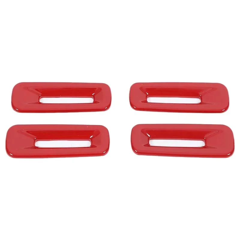 

ABS Carbon Fiber Car Headrest Side Decorative Cover Interior Car Accessories For Rivian R1T R1S 2022-2025