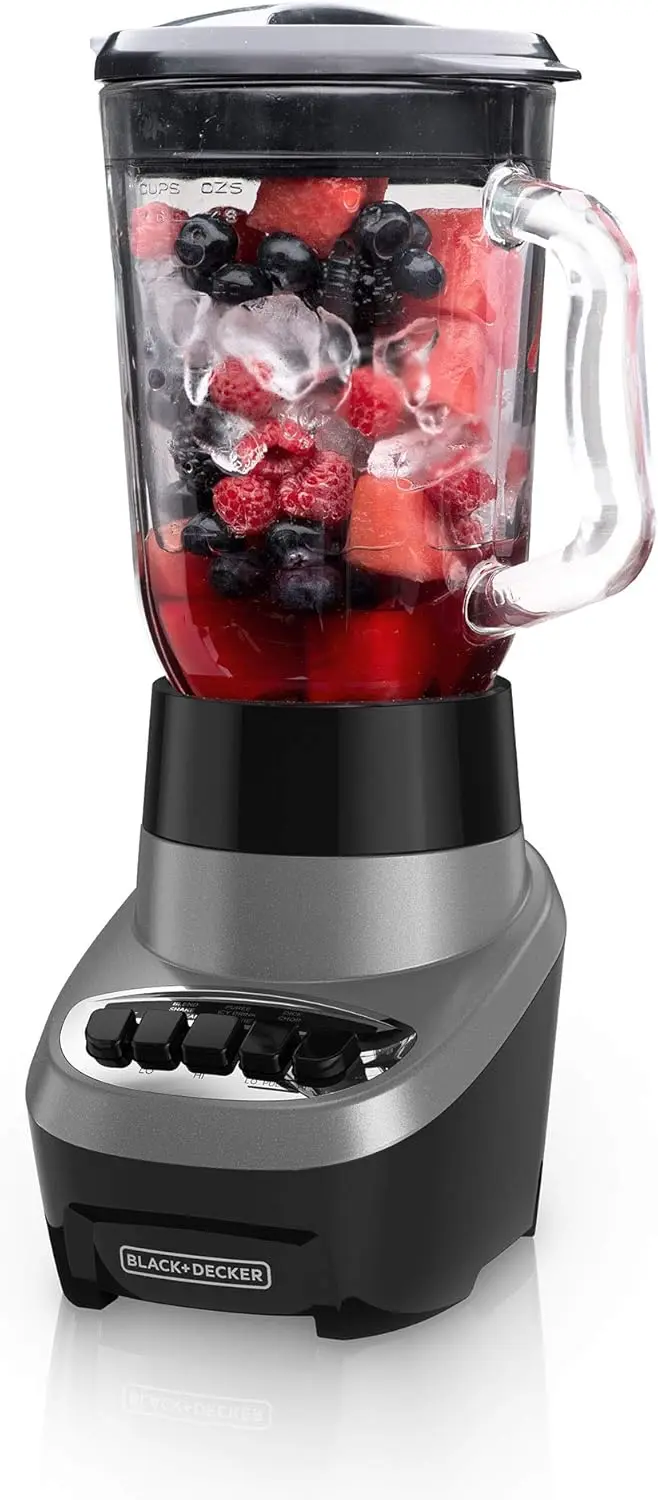 

Multi Function Blender with QuadPro Blades in Silver/Black, BL1220SGC