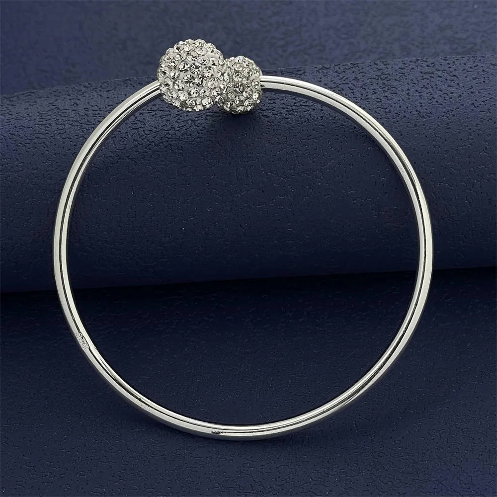

925 sterling silver, the same bracelet as My Love from the Star, simple, versatile, suitable for daily wear