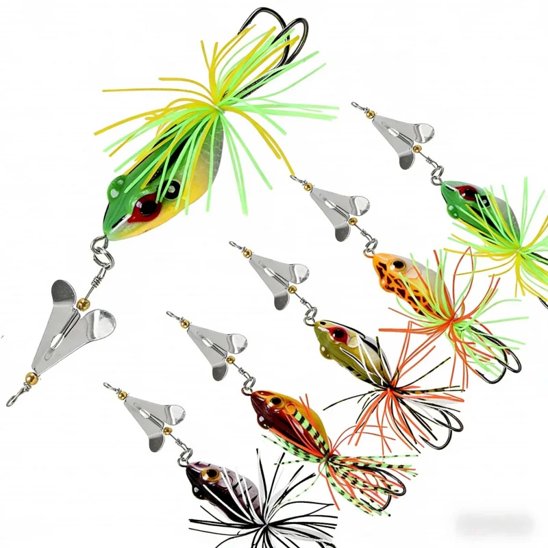 Thai style13.5cmRotating sequin fake fishing lure10.3gFloati