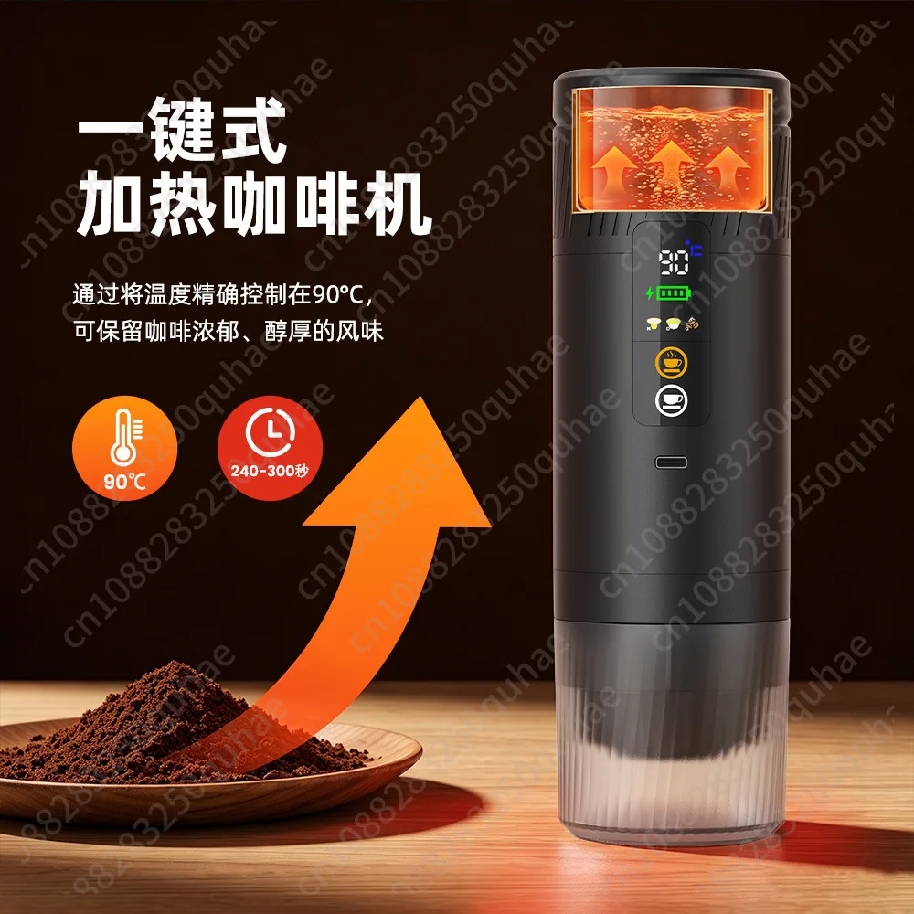Mini coffee machine multi-function semi-automatic portable capsule machine
