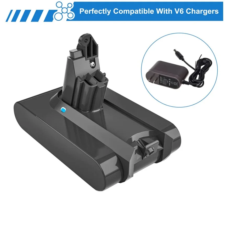 สำหรับ Dyson V6แบตเตอรี่เครื่องดูดฝุ่นแบตเตอรี่สำหรับ Dyson V6 Fluffy V6สัตว์ SV03 SV05 SV07 SV09 DC62 DC58 DC59 DC61 DC74 DC72