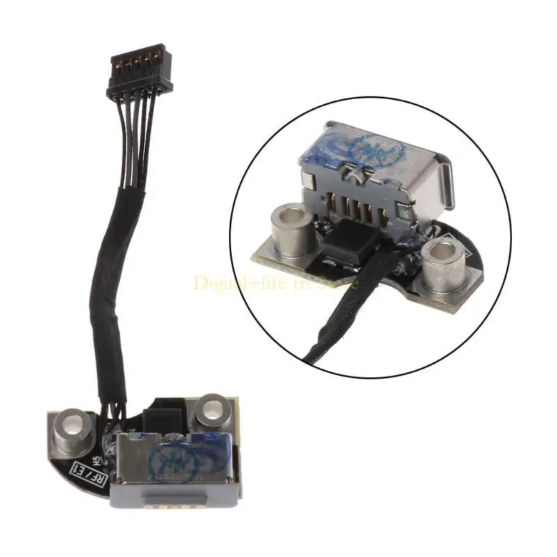 

E06D DC-IN Power Board Socket 820-2565-A for Macbook 13" 15" A1278 A1286 Charging Port Power for DC Conne