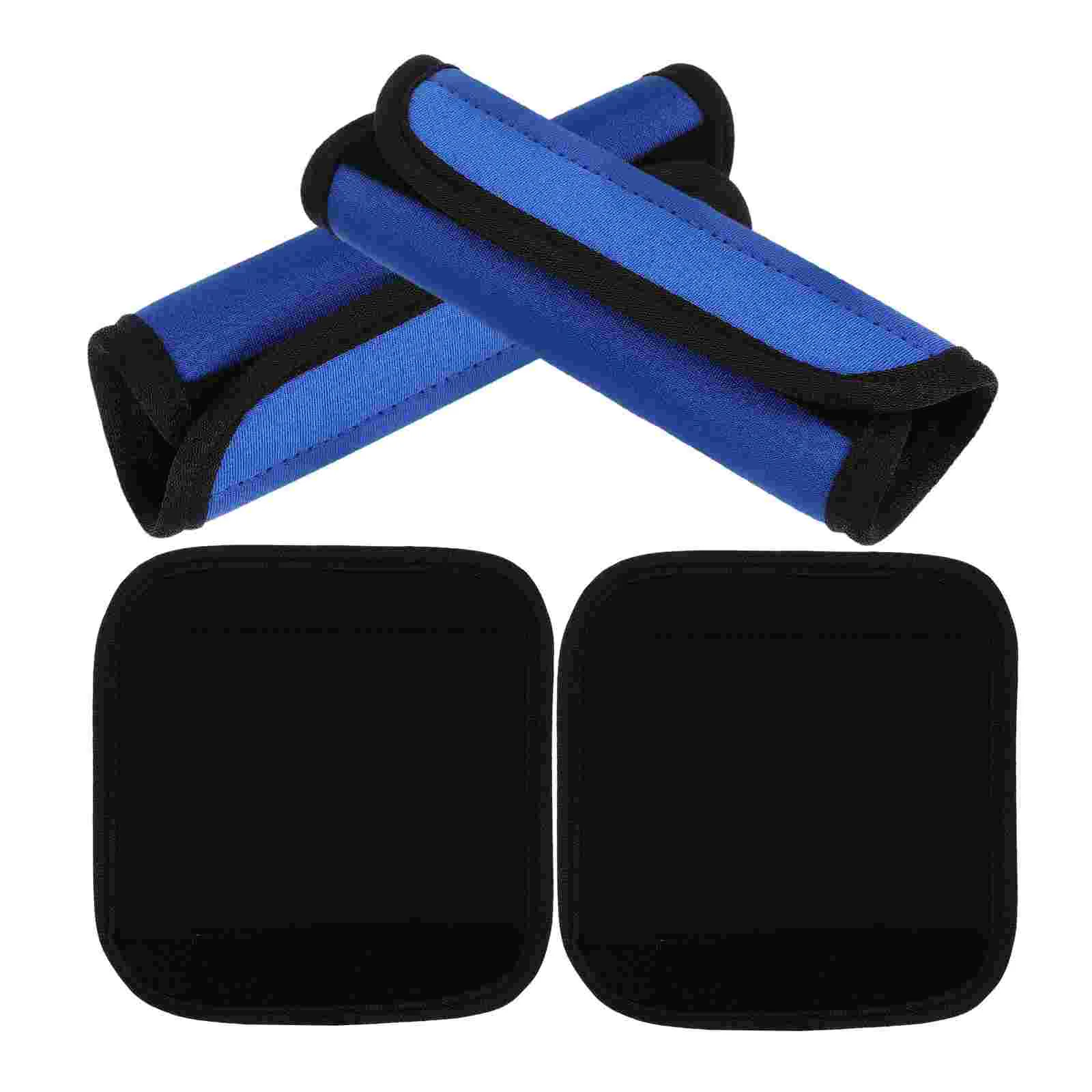 

4 Pcs Bags Door Horizontal Bar Pad Fitness Barbell Polyester Luggage Wraps for Suitcase