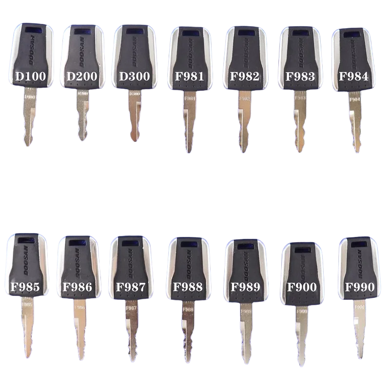 

Doosan Daewoo Excavator DX55 60 75 150 200 215 225 300 500 Ignition key