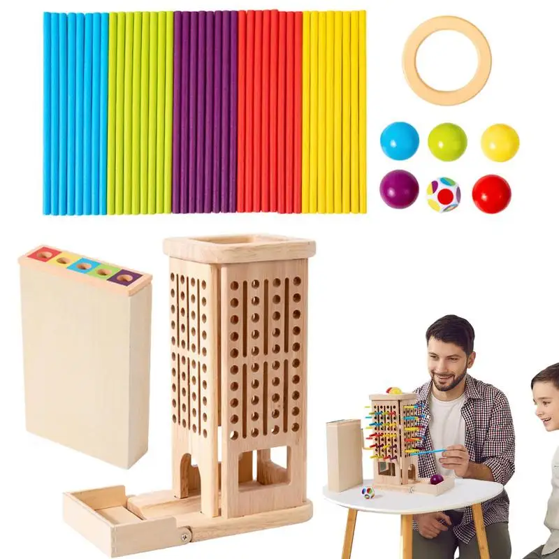 

Sticks Math Game Wooden Sticks Fine Motor Skills Toys Wooden Early Development Fine Motor Skills Educational Board Activity For
