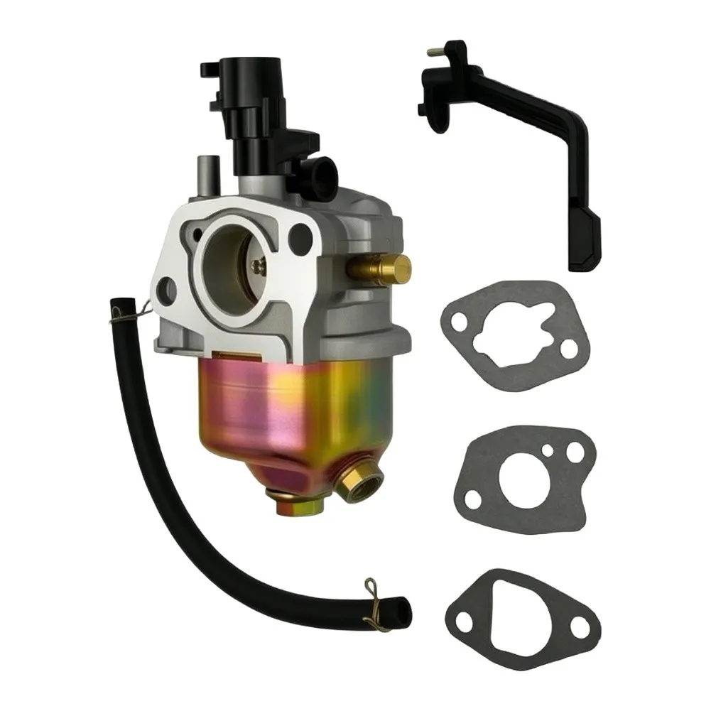 Carburetor and Insulator Plate Kit for 170F 168F Engine Generators Supporting 2-3KW Electrical Load Requirements