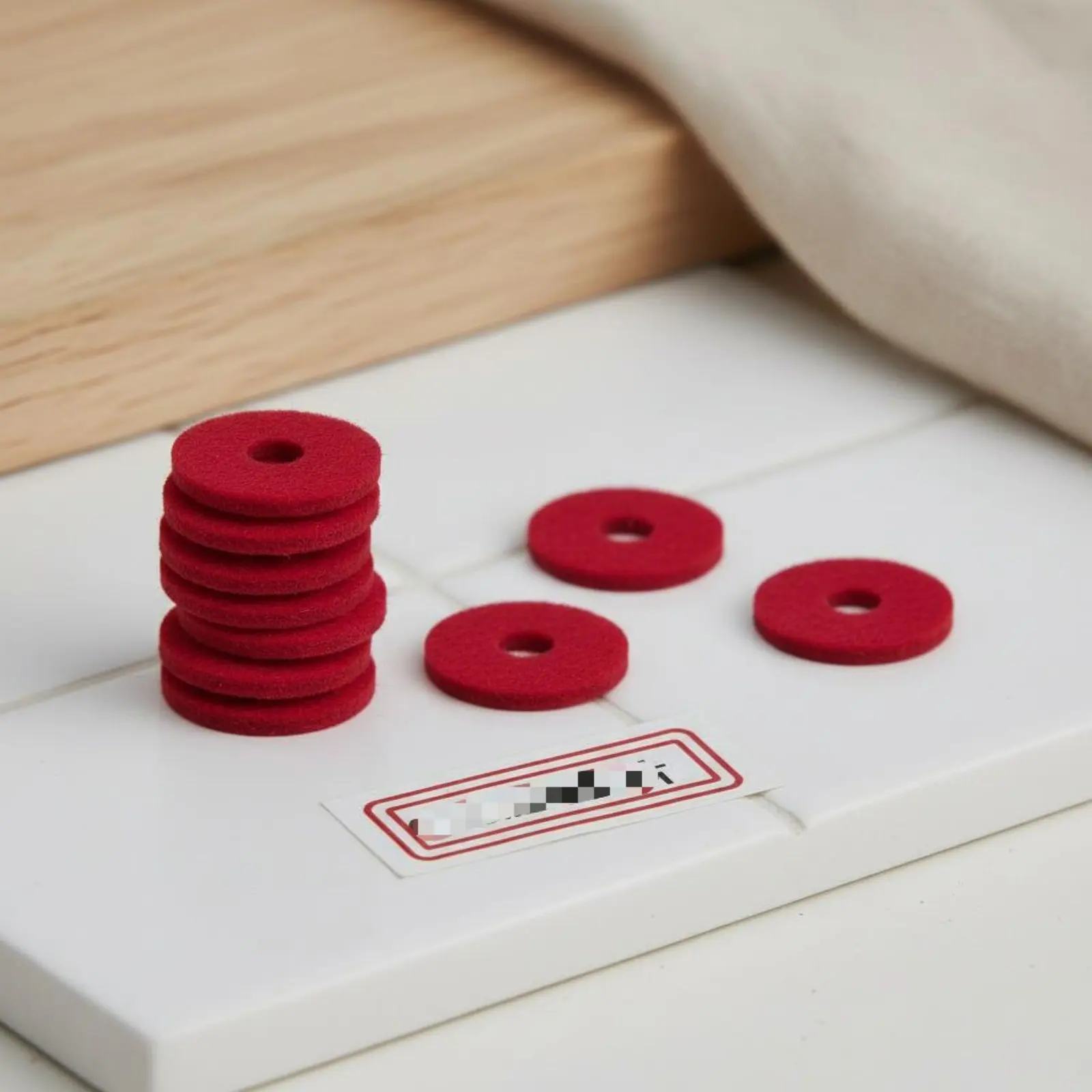 Piano Felt Washer Precise Sizing Piano Felt Washer Musical Instrument Repair Easy Installation Cushioning