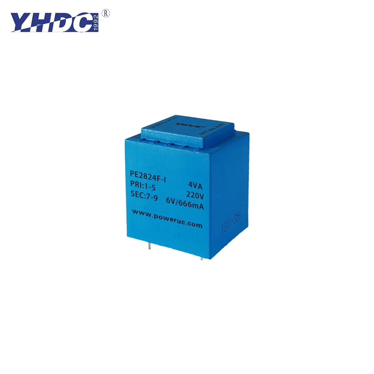 。 YHDC PE2824F-I 4VA 110V/220V/230V/380V / 6V/7.5V/9V/12V/15V/18V