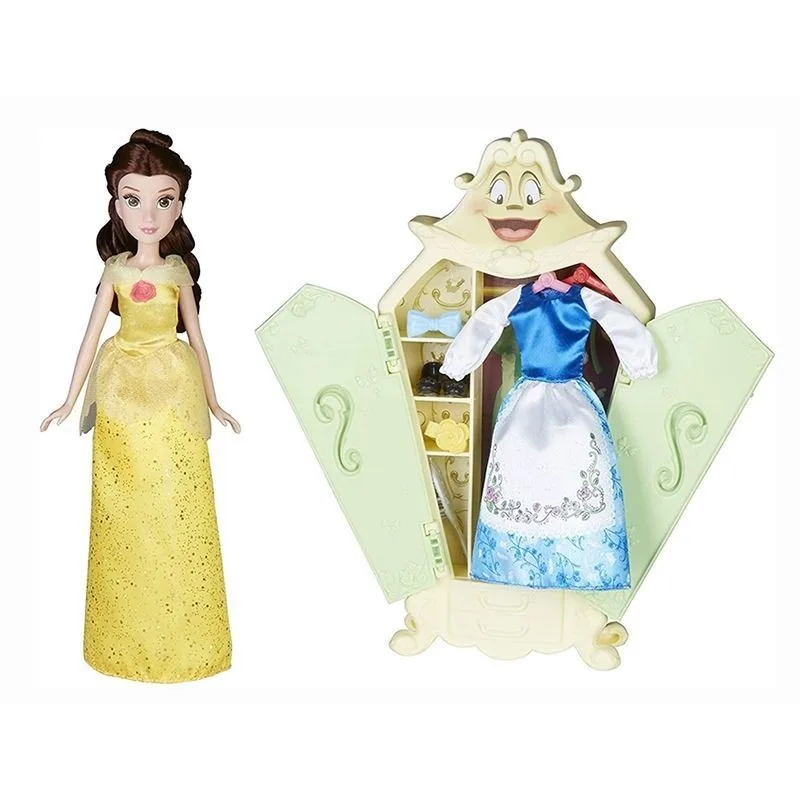 Disney Belle Cartoon carino creativo articolato Action Figure Toy Set Girly Heart variabile ragazze giocattolo regalo di festa all'ingrosso