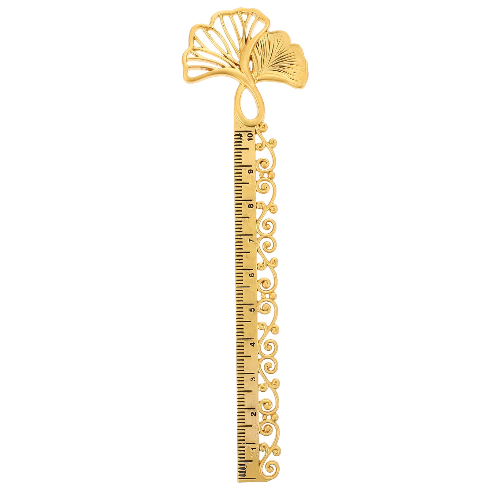 

Exquisite Workmanship Alloy Bookmark Ruler Multi Functional Use Students Stationery Reading Rulers Durable Metal Bookmarks Chic