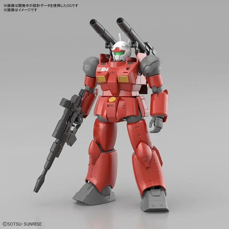 بانداي جاندام HG 1/144 RX-77-02 GUNCANNON CUCURUZ DOANS ISLANDAnime ألعاب شخصيات الحركة للأولاد تحصيل نموذج الحلي