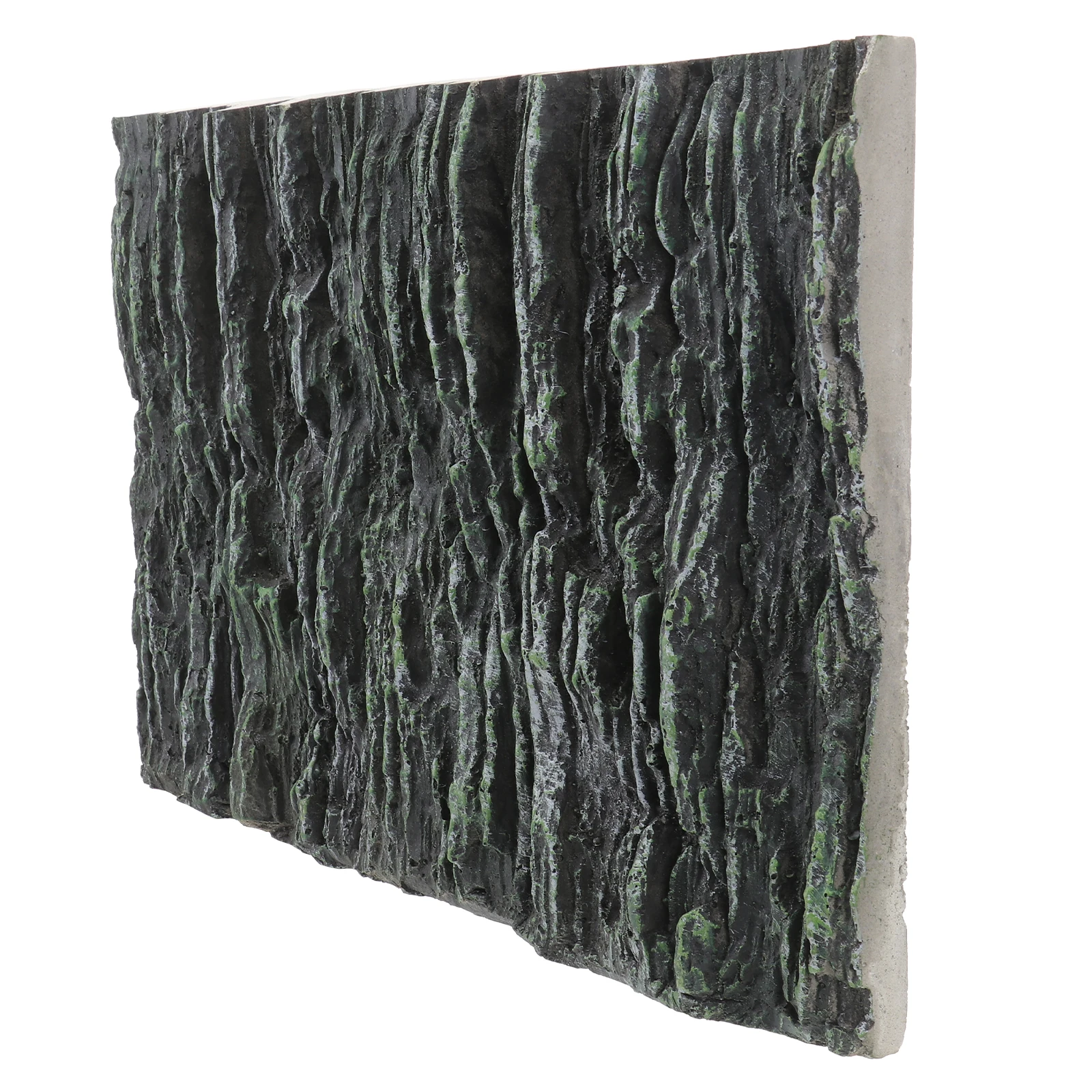 

Aquarium 3D Background Fish Decorative Lifelike Bark Board Reptile Tank Ornament Terrarium Backdrop Simulated Bark Landscaping