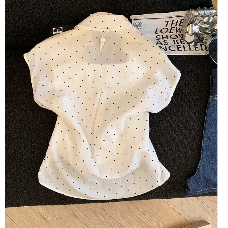 Fake Two-piece Polka Dot Print - огляд і ціна Summer Clothing Trends For Women