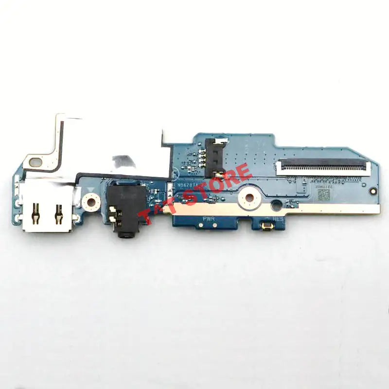 Original For Lenovo Yoga Slim 6 14IAP8 Laptop Power Botton Switch USB SD carder reader IO Board 5C50S25457