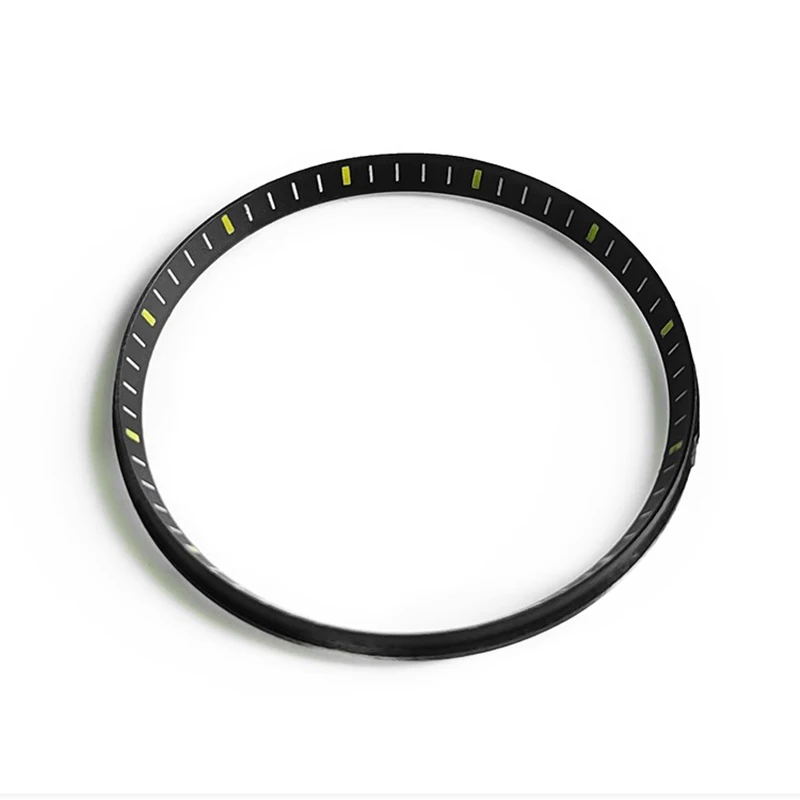 32.7mm Watch Dial Circle Plate For Casio Duro 2784 MDV-106 MDV107 Plastic Chapter Ring nner shadow ring Watch Modification Parts