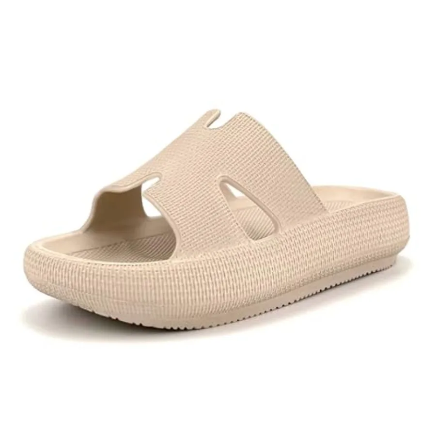 

Scecocrs Cloud Pillow Recovery Slides for Women, Womens H-starp Platform Comfortable Memory Foam Arch Support Sandals, Waterpro