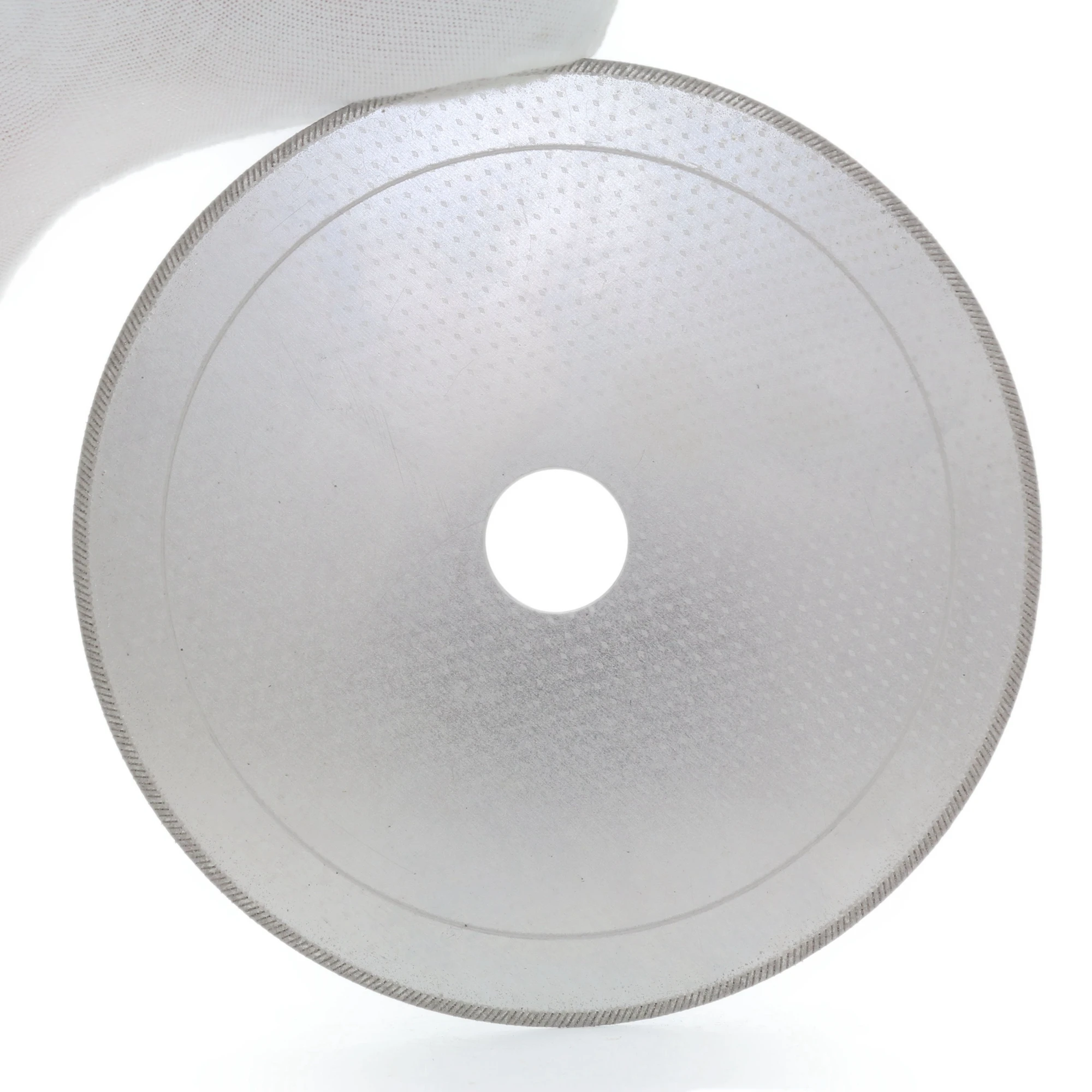 10Pcs 4" inch 100mm Ultra-thin Diamond Lapidary Saw Blade Cutting Disc Arbor Hole 5/8" 16mm for Gemstone Glass Jewelry Stone view 3