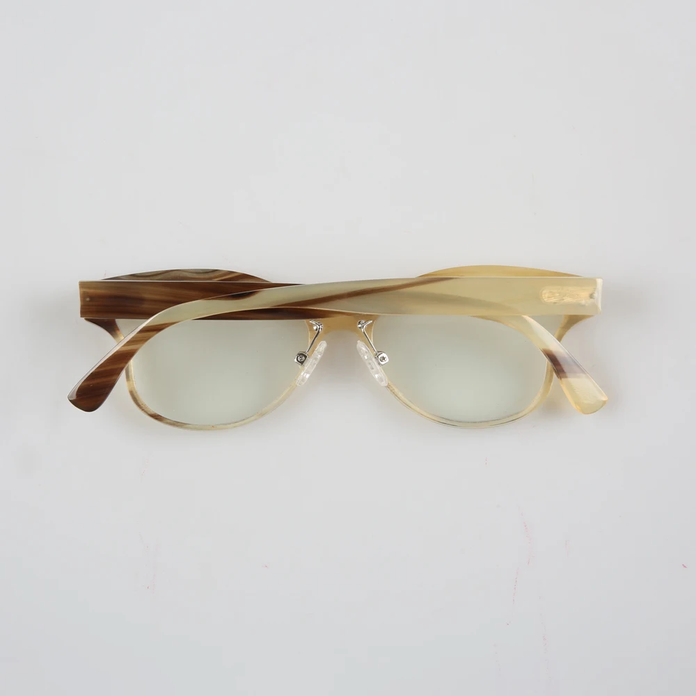 Eyeglass Frames Unique Vintage Irregular Graduated Lenses Prescription Handmade Man Glasses Frames Myopia Optical  Eyeglasses