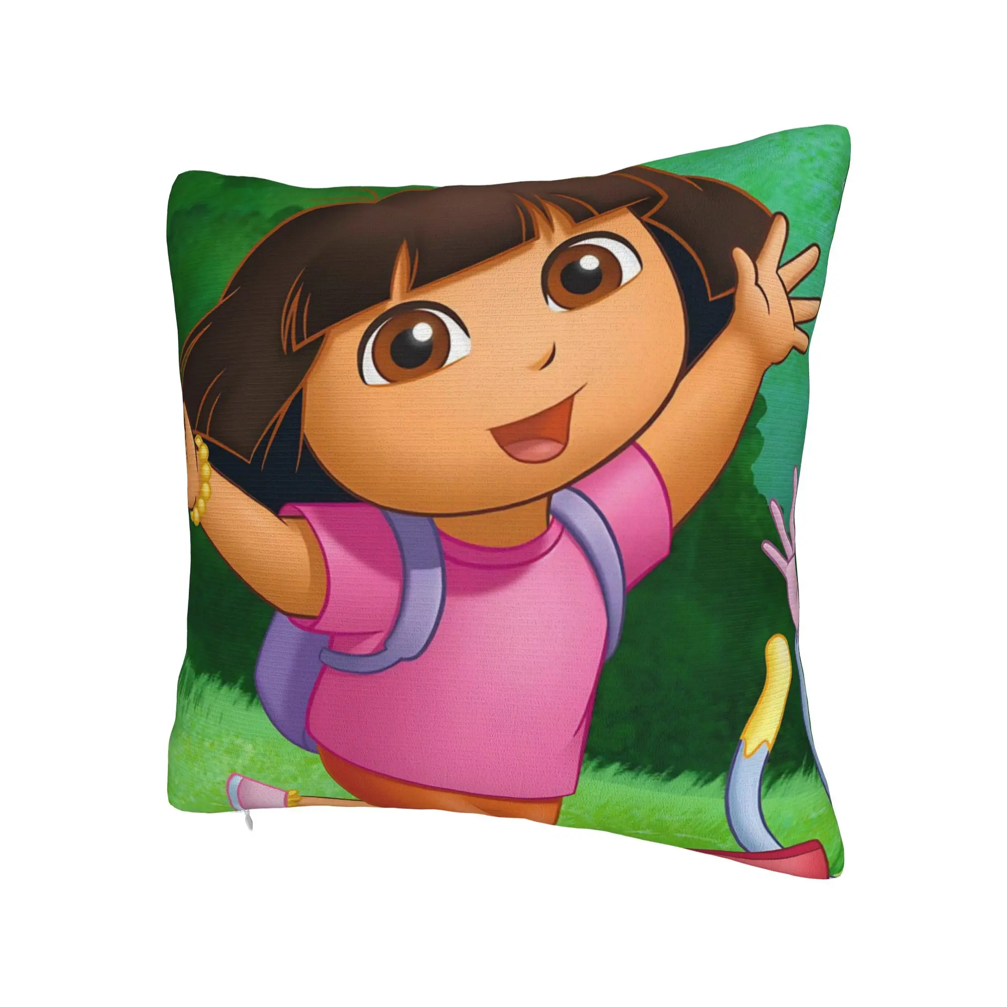 D-Doras The Explorers Pillowcase Merchandise Soft Cushion Cover Decorations  Throw Pillow Case Cover Bedroom Multi Size