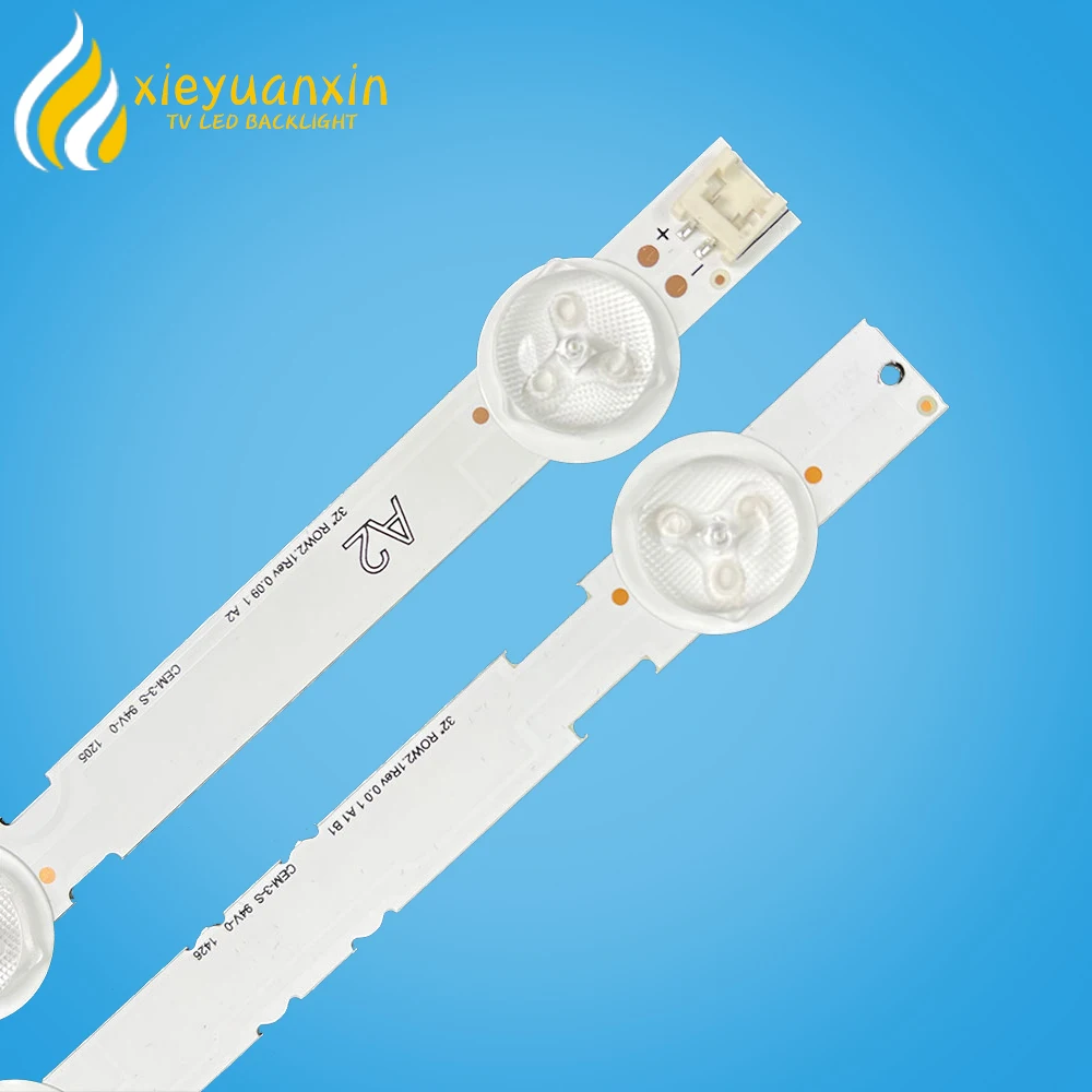 3Pcs/set 32in 630mm LED Backlight Strip for LIG 32LN 7+8led 3V1W 32LN520B 32LN536B 32LN5400 32LN5404 32LN5405 32LN5405P 32LN5406