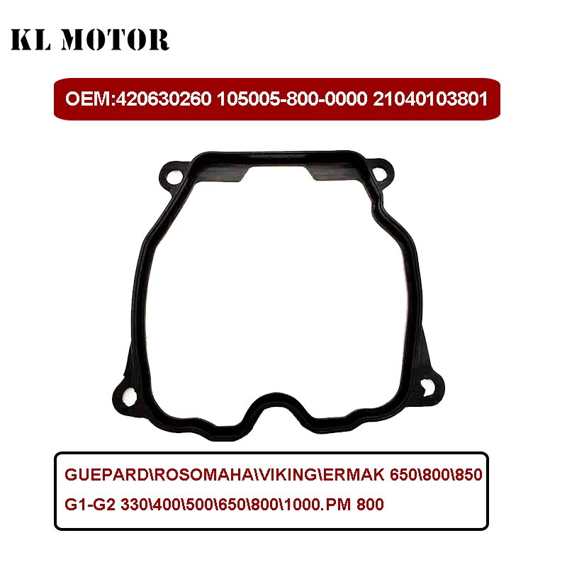 ODES 800 1000 Valve Cover Gasket for RM 800 ATV UTV QUAD BIKE GO KART 21040103801 420630260 105005-800-0000 LU071982