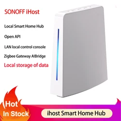 Sonoff iHost Smart Home Hub Zigbee 3.0 Gateway AIBridge Local Host Server and Data Storage Wifi LAN Connetcion Control Scene