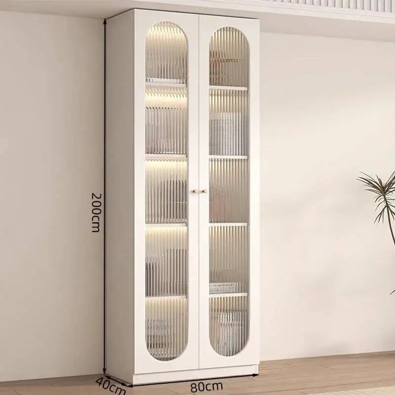 Bookcase China Living Room Cabinets Librero Mobile Decor Cabinets Storage Display Bookshelf Luxury Gabinete Trendy Furniture