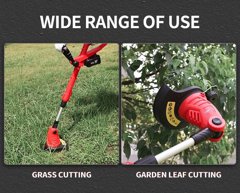 PA4232 New Desgin Portable 1200w Lawn Trimmer Lawn Mower Electric Weeder