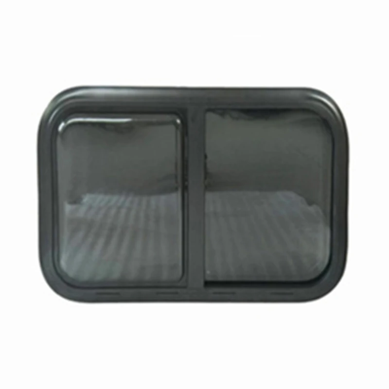 New design Aluminum alloy frame rv side Double rv caravan acrylic sliding windows for camper van accessories