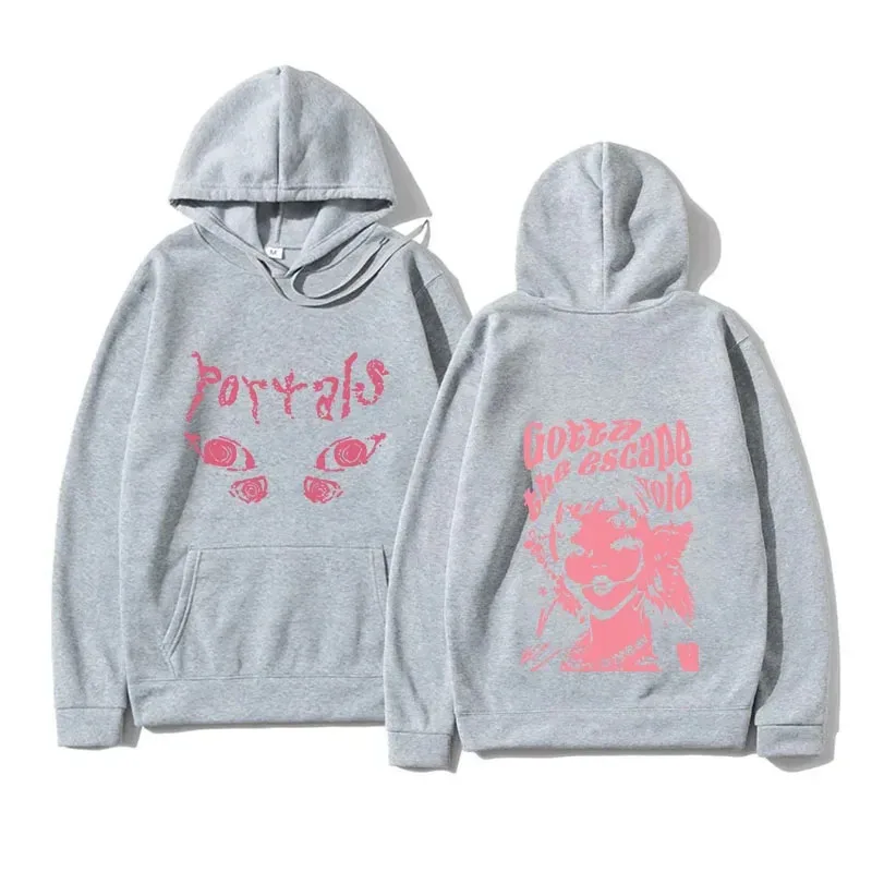 111 www Karol G Bichota المرأة هوديس الهيب هوب الشارع الشهير الإناث البلوز مانانا سيرا بونيتو بلوزات طويلة الأكمام Y2K الملبس