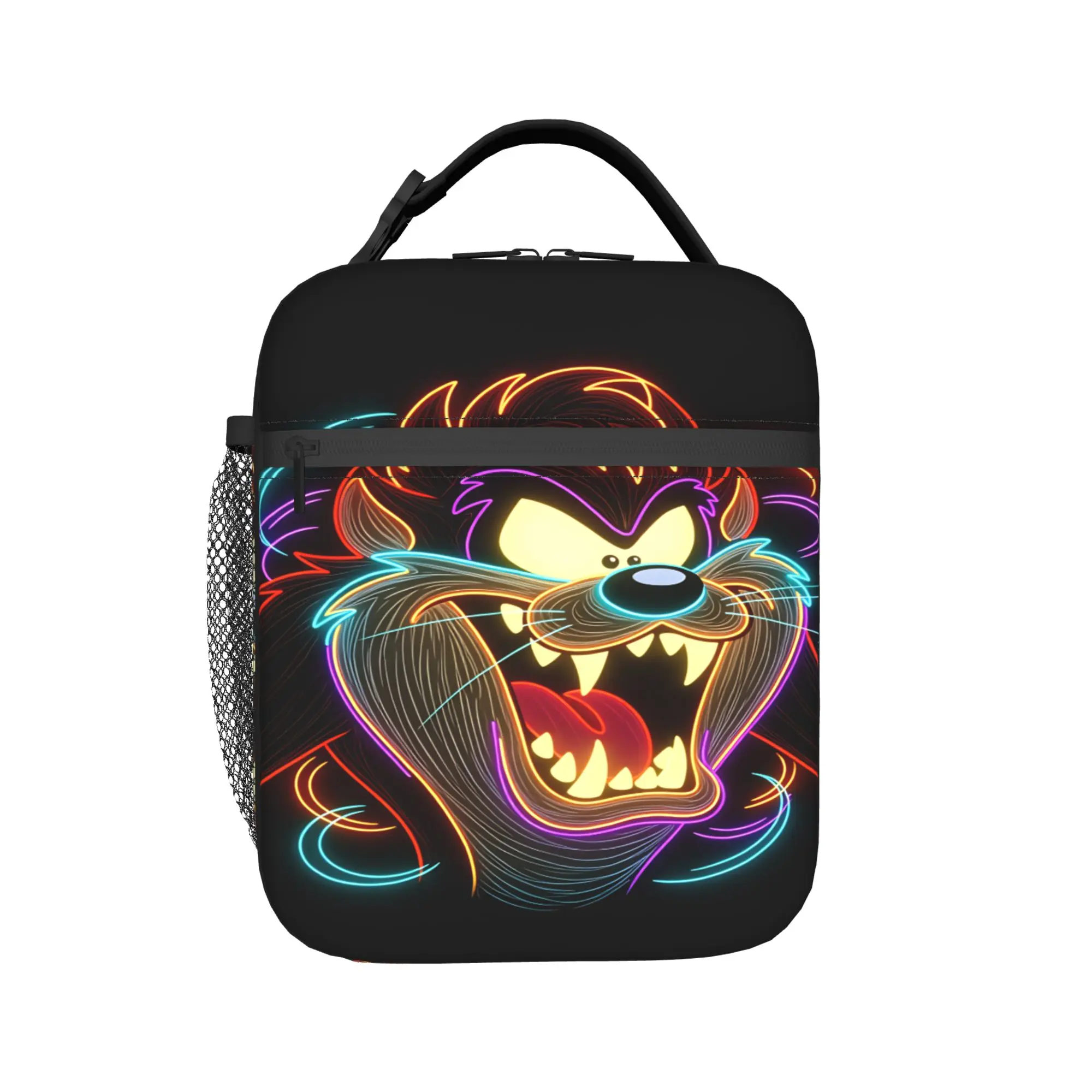T-Tasmanians D-Devils Lunch Bag  Travel Lunch Box For Men Kawaii Print Thermal Tote Handbags Waterproof Portable Cooler Bag