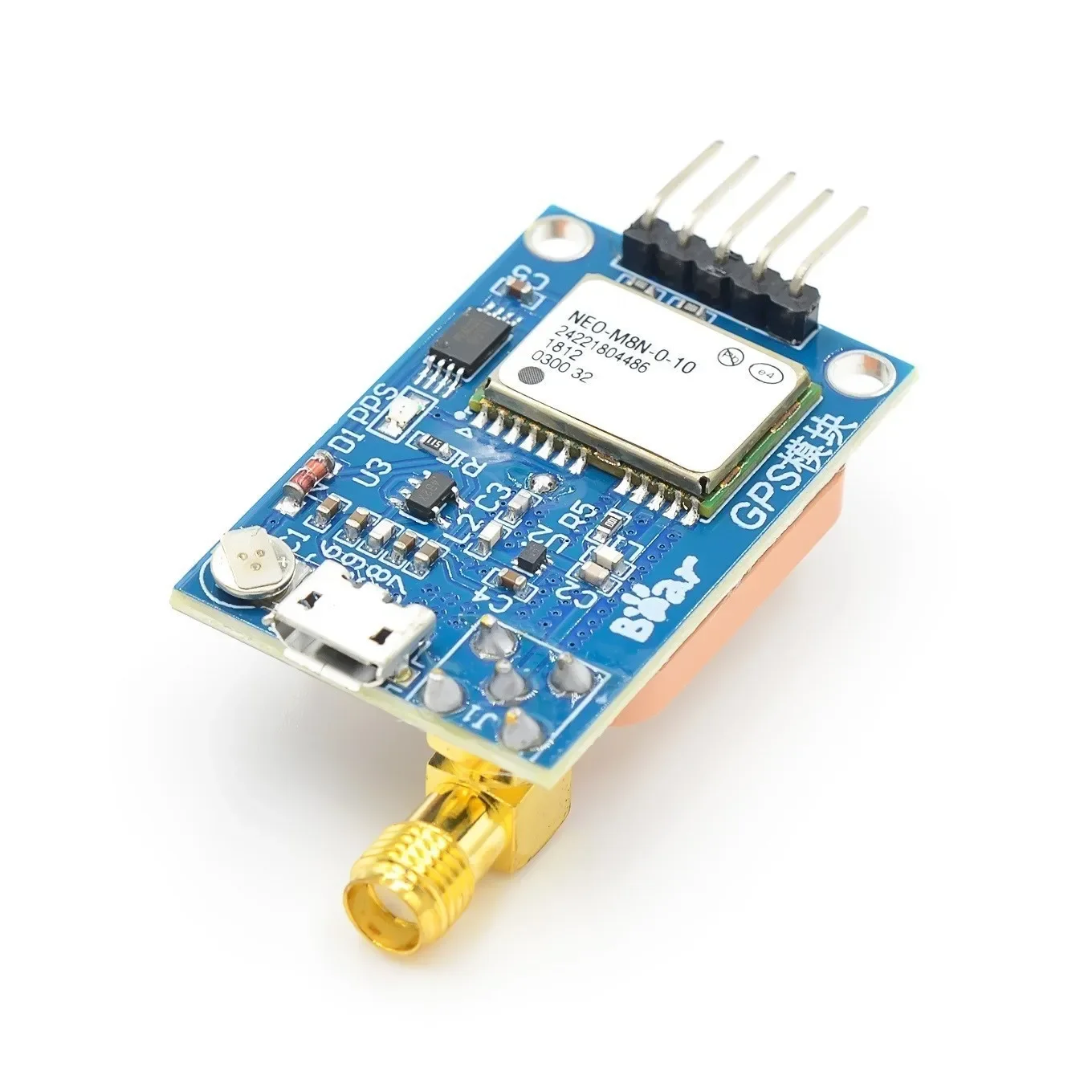 GPS module micro USB NEO-6M NEO-7M NEO-8M satellite positioning 51 single-chip for Arduino STM32 routines