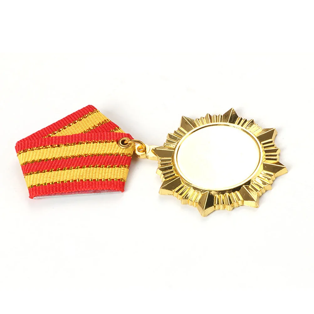 

1pcs Marathon Medals Metal Alloy Award For Competition Sports Honor Badge Ribbons Pins Recognition Trophy