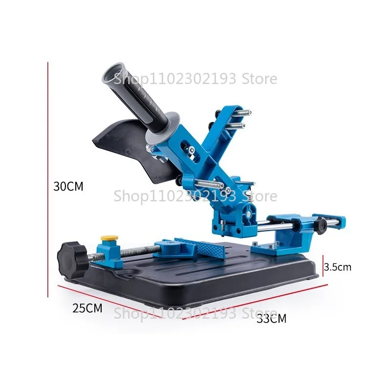 Upgrade Angle Grinder Fixed Universal Bracket Polishing Conversion Cutting Machine Multifunctional Pull Rod Angle Grinding Stand