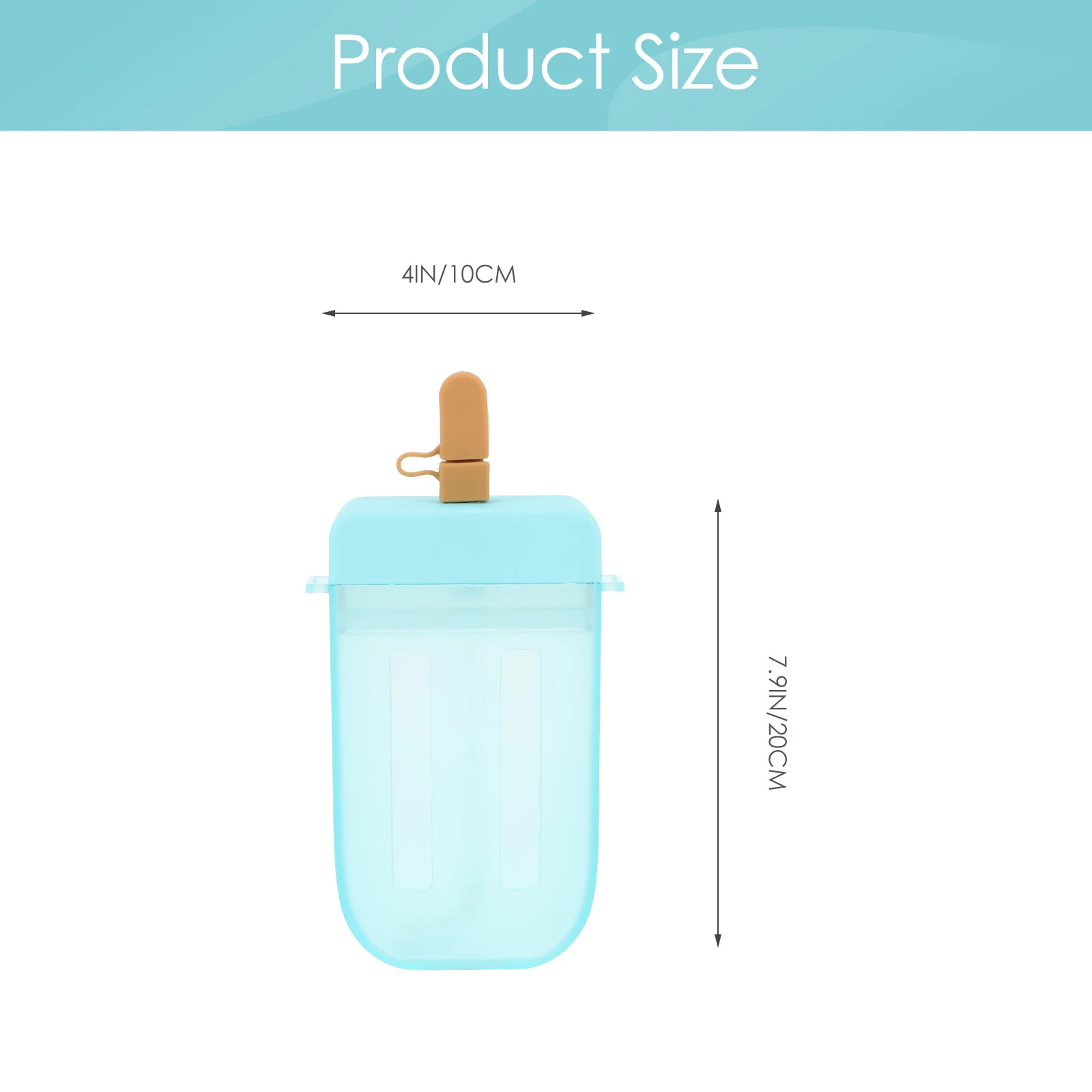 

Creative Popsicle Water Bottle Premium Portable Drinking Bottle For Summer Outdoor Juice Cup Cartoon Beverage Container