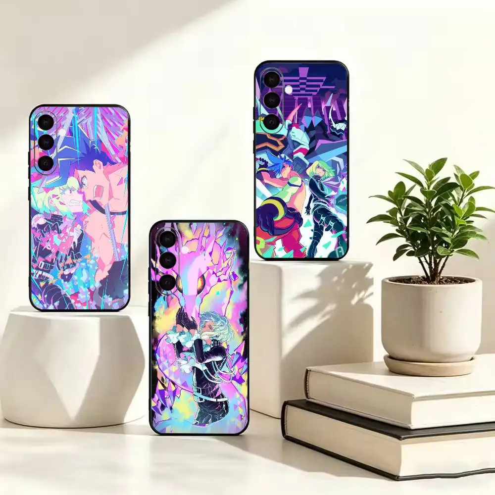Аниме P-Promare Черный Мягкий Силиконовый Чехол Для Телефона Samsung Galaxy A73 A72 A71 A70 A53 A52 A51